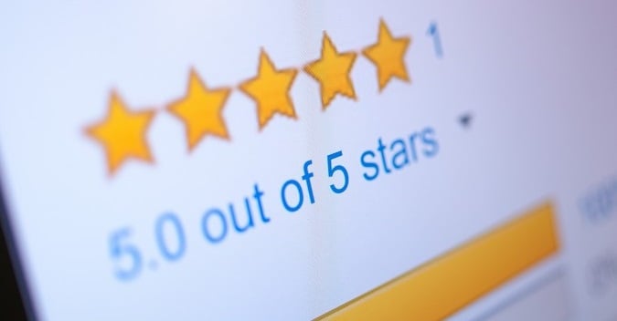 Five Star Reviews Smaller